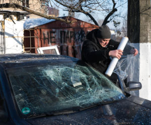 Kijów po rosyjskim ostrzale 3.02.2026
