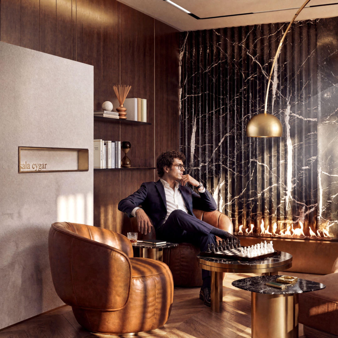 Sala cygar w Liberty Tower