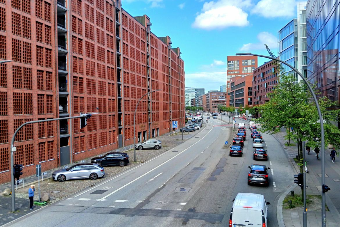 HafenCity i Speicherstadt w Hamburgu