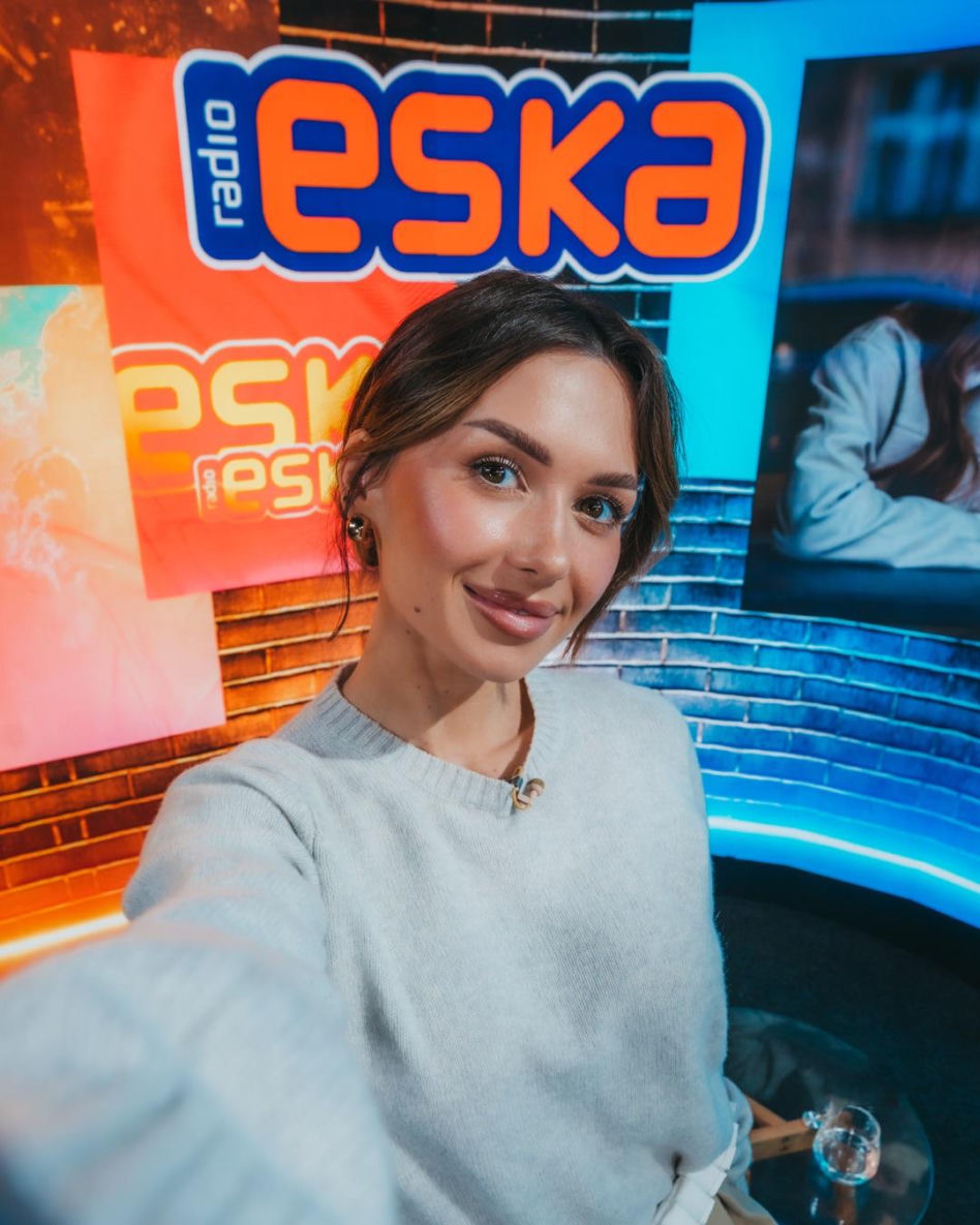 Wersow w studiu Radia ESKA