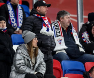 Górnik Zabrze - Pogoń Szczecin: Zdjęcia kibiców z meczu 22. kolejki PKO BP Ekstraklasy