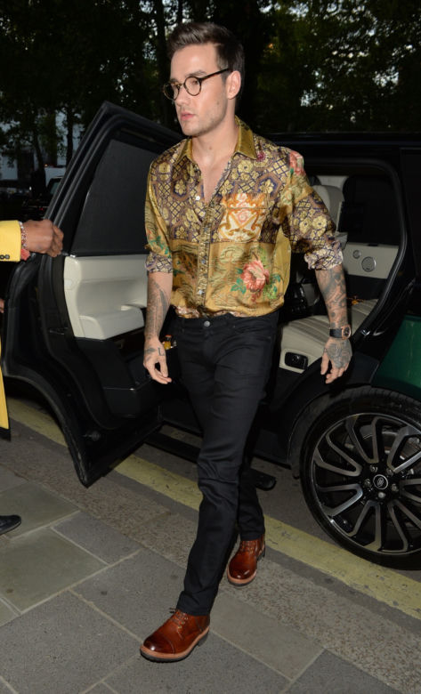 Liam Payne na kolacji z Ritą Orą