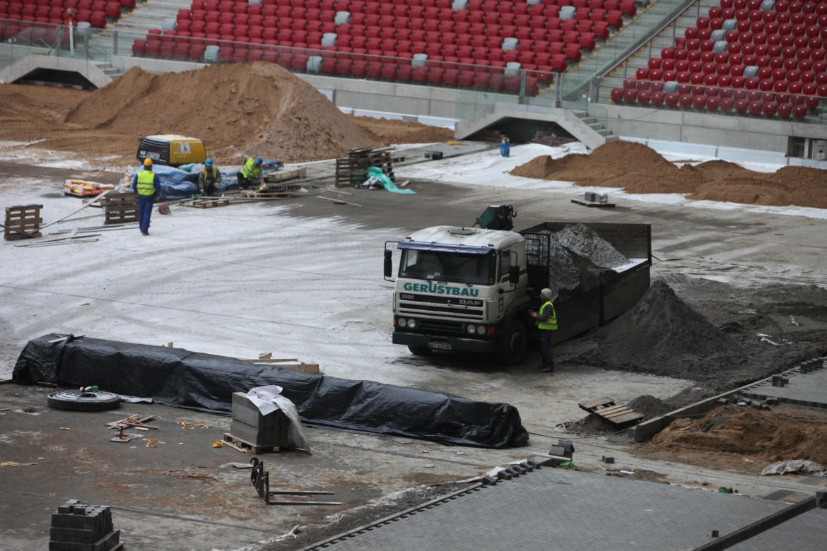 Budowa Stadionu Narodowego w Warszawie