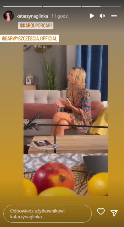 Barwy szczęścia na planie. Anita (Karolina Porcari)
