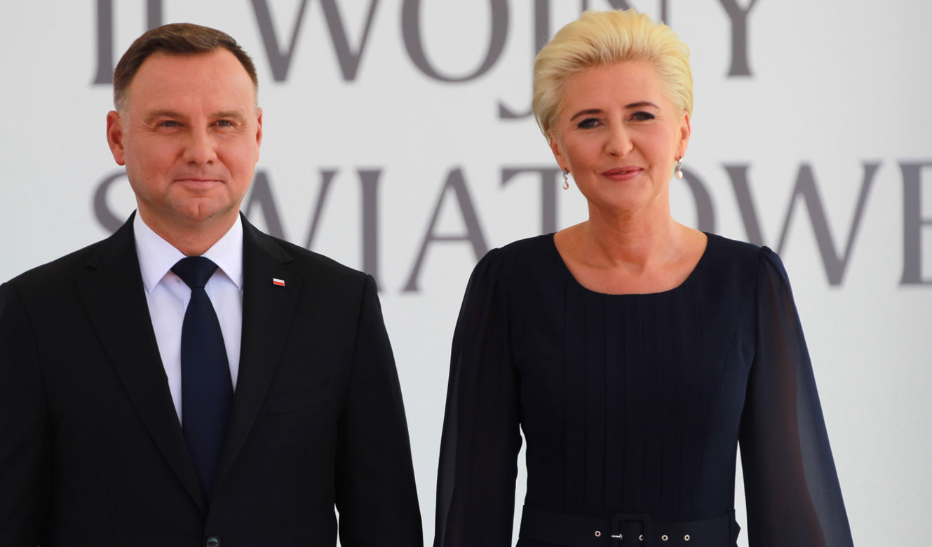 Agata Duda jest bardzo wysoka