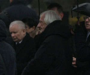 Jarosław Kaczyński na obchodach miesięcznicy smoleńskiej