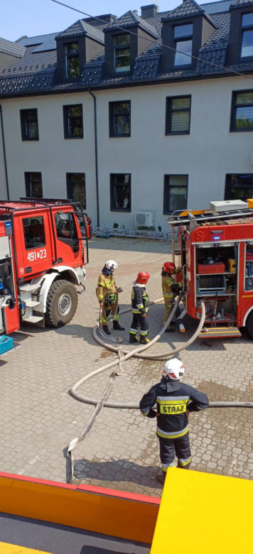 Pożar hotelu Senator w Starachowicach