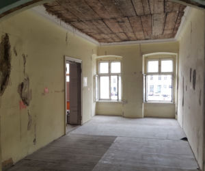 Kamienica Oppenheimów w remoncie