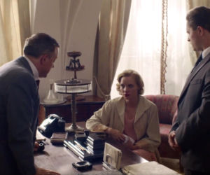 Bodo odcinek 6, Eugeniusz Bodo (Tomasz Schuchardt), Zula Pogorzelska (Roma Gąsiorowska), dyrektor teatru (Piotr Szwedes)