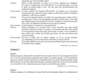 ARKUSZE CKE - Matura j. hiszpański - poziom podstawowy 2019