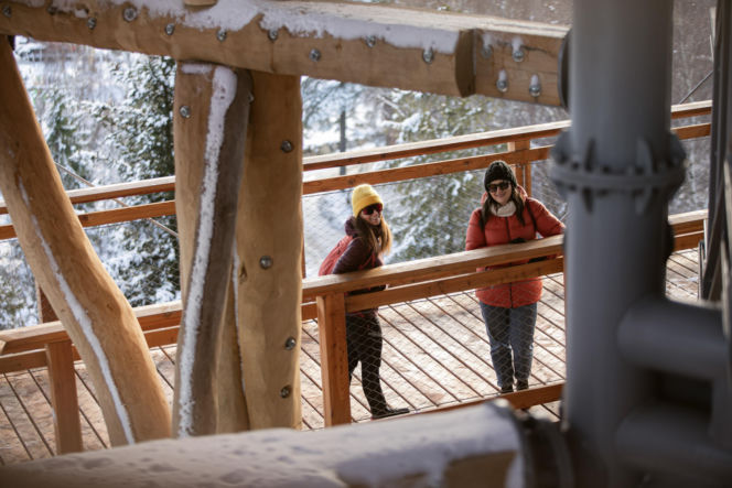 Wieża skolnity w Wiśle
