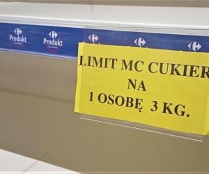 Brak cukru w polskich sklepach w lipcu 2022 roku