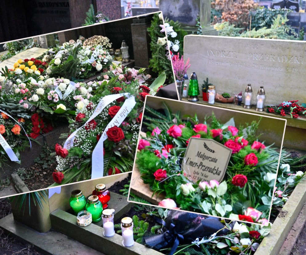 Tak teraz wygląda grób Umer. Tablica z nazwiskiem ukochanego męża i mnóstwo kwiatów