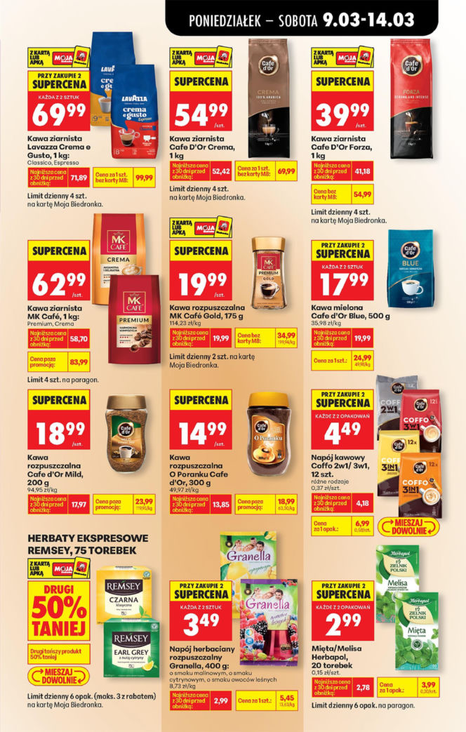 Biedronka - gazetka promocyjna 9.03.2026