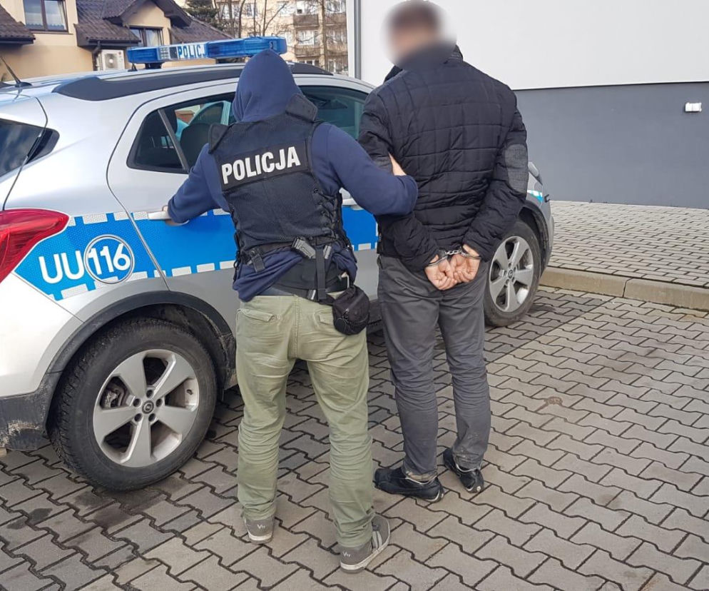 Ukradł koparkę, żeby jechać do szwagra