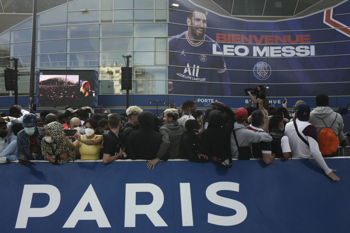Leo Messi zaprezentowany w PSG