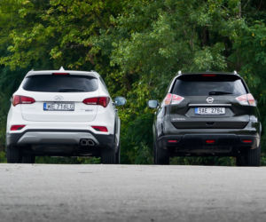 Nissan X-Trail 1.6 dCi AWD Tekna vs. Hyundai Santa Fe 2.2 CRDi AWD Platinum