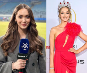 Miss Polski na boiskach Ekstraklasy! Aleksandra Klepaczka, nowa dziennikarka Canal+ [ZDJĘCIA]