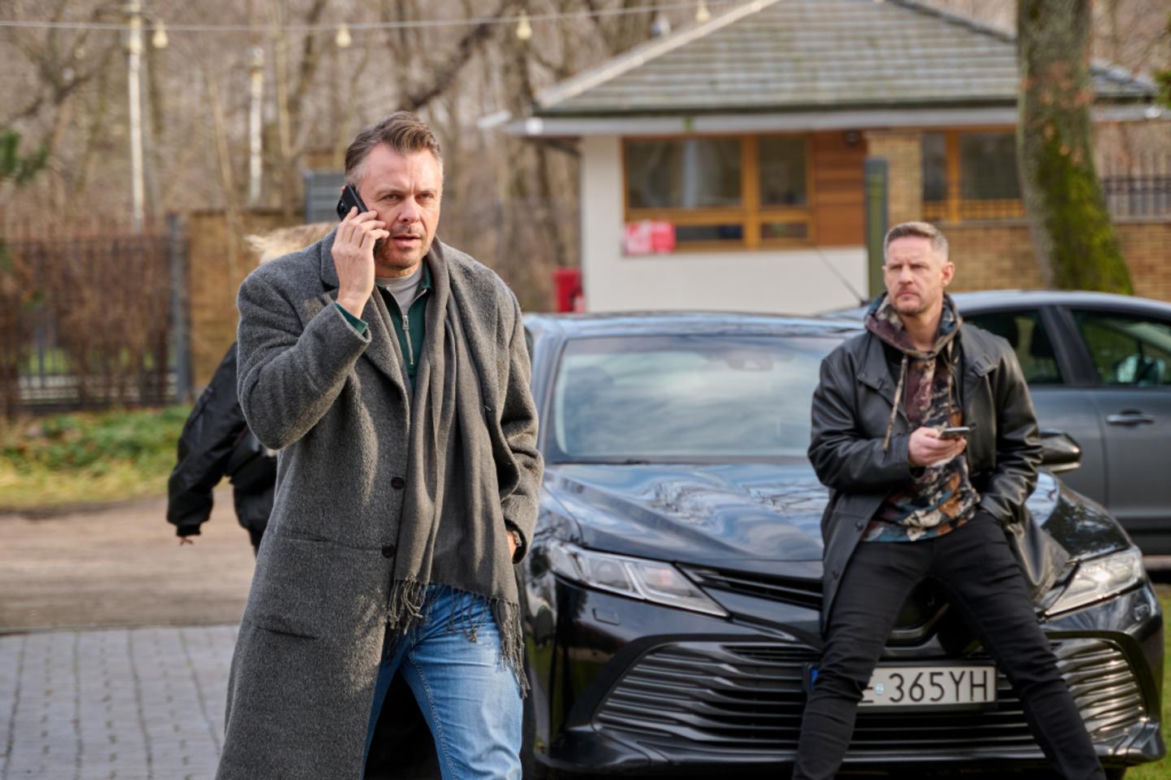 Na Wspólnej odc. 3985: Seba (Bartosz Głogowski), Konrad (Marek Bukowski)