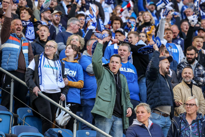 Lech Poznań - Legia Warszawa: Zdjęcia kibiców i zawodników z meczu 30. kolejki PKO BP Ekstraklasy