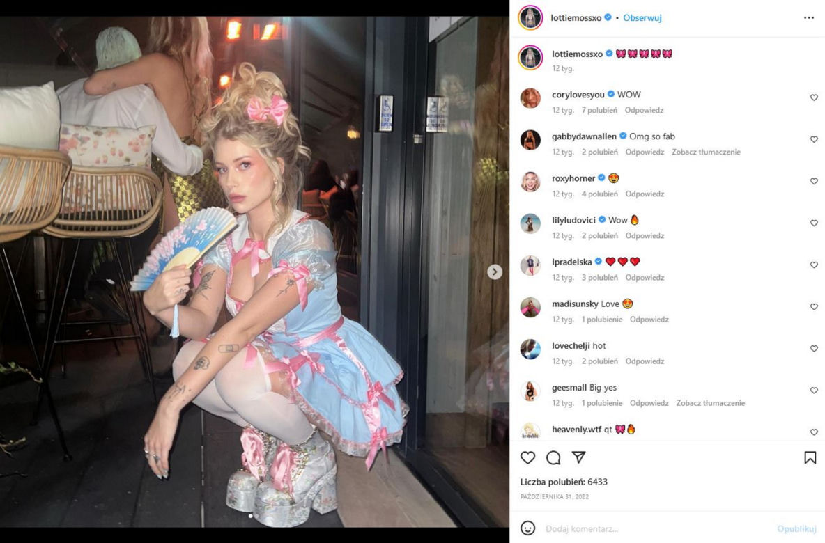 Lottie Moss znalazła miłość! Pokochał modelkę z tatuażem na twarzy