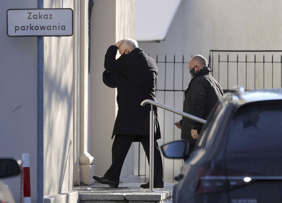 Prezes PiS Jarosław Kaczyński