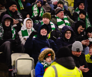 Lechia Gdańsk - Cracovia, zdjęcia kibiców z meczu 20. kolejki PKO BP Ekstraklasy