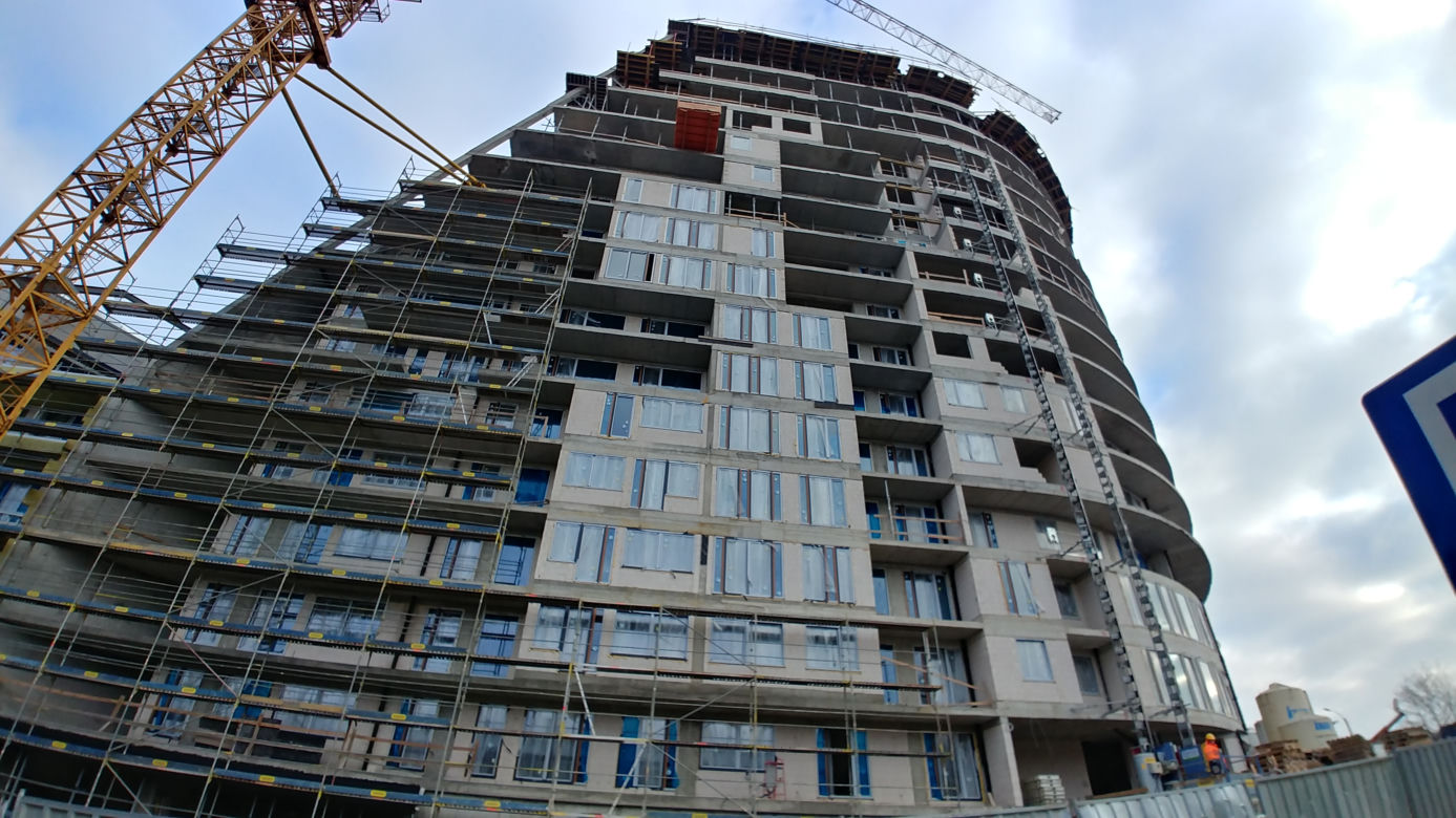 Centaurus. Trwa budowa największego budynku w Olsztynie. Zobacz postępy prac