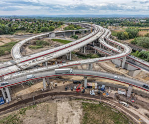 Budowa węzła Mistrzejowice na S7