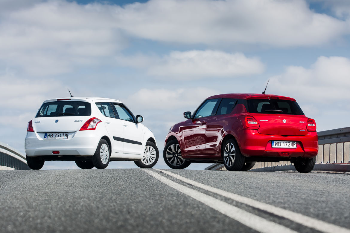 Dwie generacje Suzuki Swift