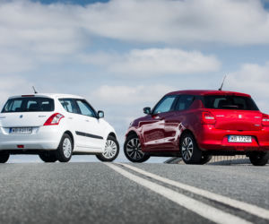 Dwie generacje Suzuki Swift