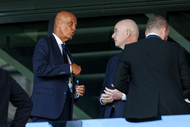 Cezary Kulesza wita Gianniego Infantino