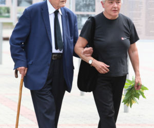 Pogrzeb Romana Kłosowskiego na Powązkach Wojskowych