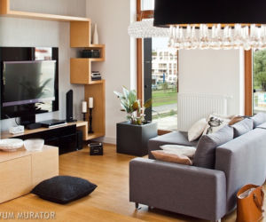 Aranżacja salonu z tv