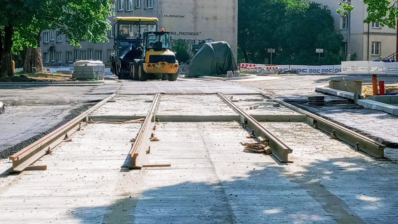 "Torowa rewolucja" w Szczecinie - czerwiec 2021