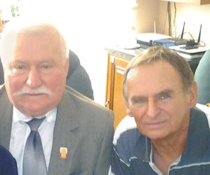 Lech Wałęsa odwiedza sprawdzonych przyjaciół