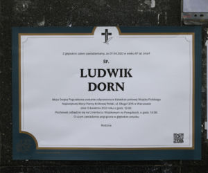 Tu został pochowany Ludwik Dorn