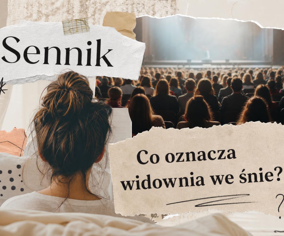 Tył głowy kobiety patrzącej na tłum ludzi w teatrze. O znaczeniu snu o widowni przeczytasz na SE.