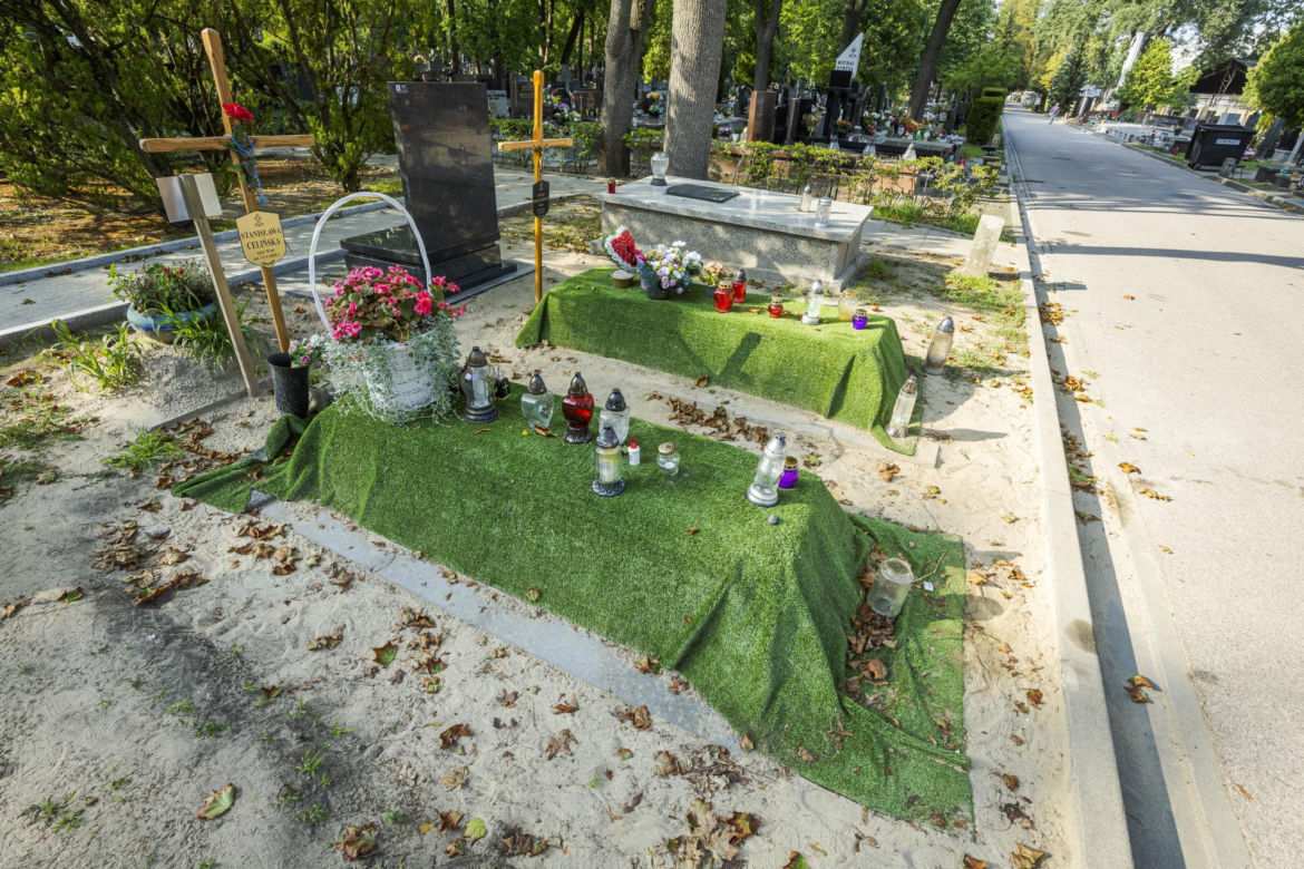 Stanisława Celińska - grób