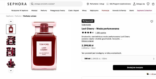 Oryginał kosztuje 2000 zł. Rossmann sprzedaje zamiennik kultowego zapachu Toma Forda za 28 zł!