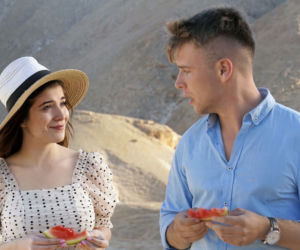 Barwy szczęścia, odcinek 2236. Agata (Natalia Zambrzycka), Patryk (Konrad Skolimowski)