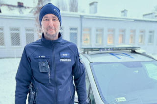 Policjant z Wejherowa doceniony. W rok zatrzymał 195 poszukiwanych osób