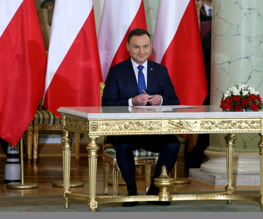Prezydent Andrzej Duda
