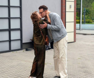 Barwy szczęścia, odc. 3324. Dorota Kujawiak (Karina Seweryn), Radomir (Łukasz Wójcik)