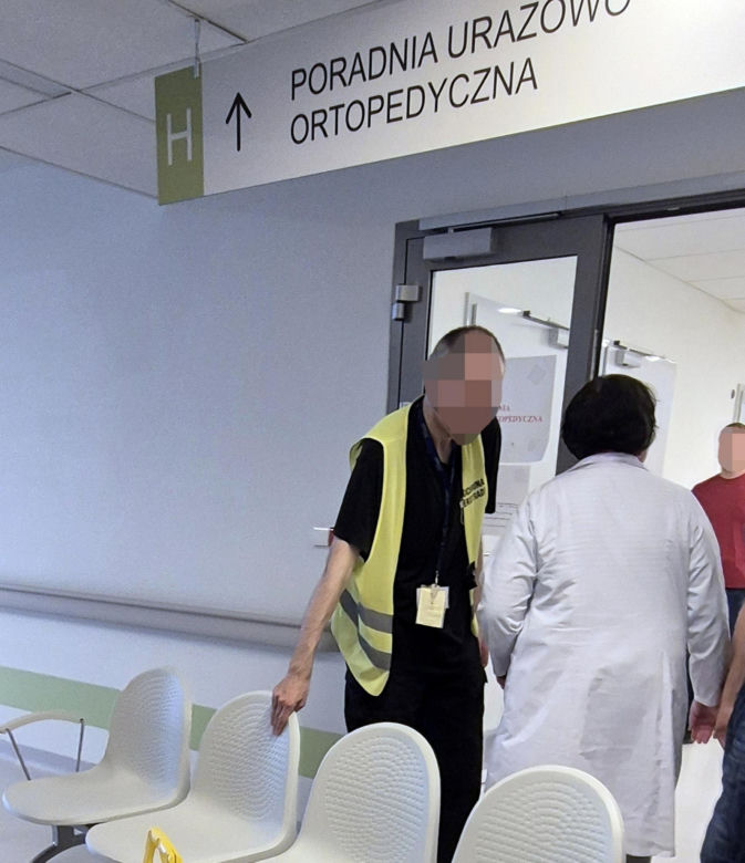 Atak nożownika w krakowskim szpitalu