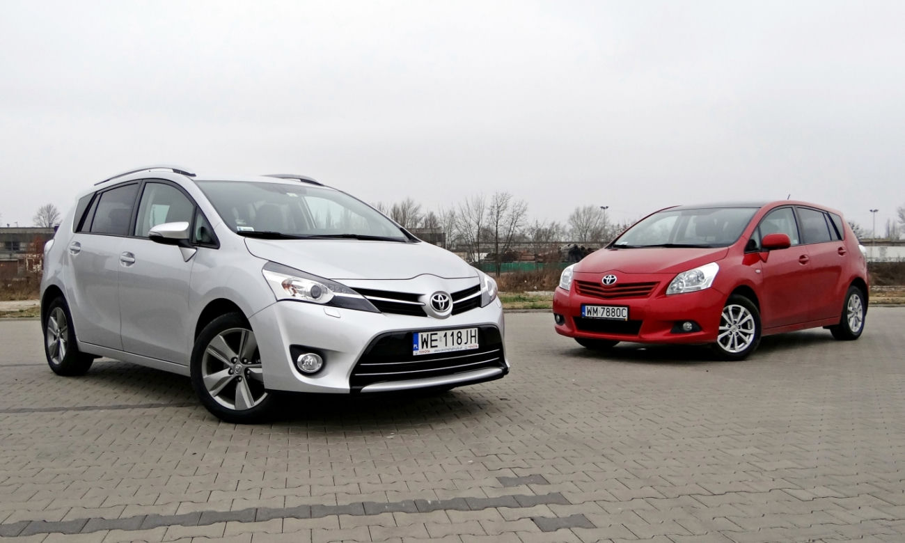 Toyota Verso 2014 vs Toyota Verso 2011