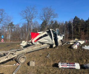 Śmiertelny wypadek na DK94 w Ładnej [ZDJĘCIA]