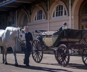 Powóz Ascot Lando brytyjskiej rodziny królewskiej