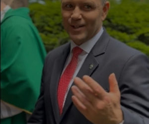 Prezydent Karol Nawrocki uczestniczył w mszy w polskim kościele w Silver Spring w stanie Maryland