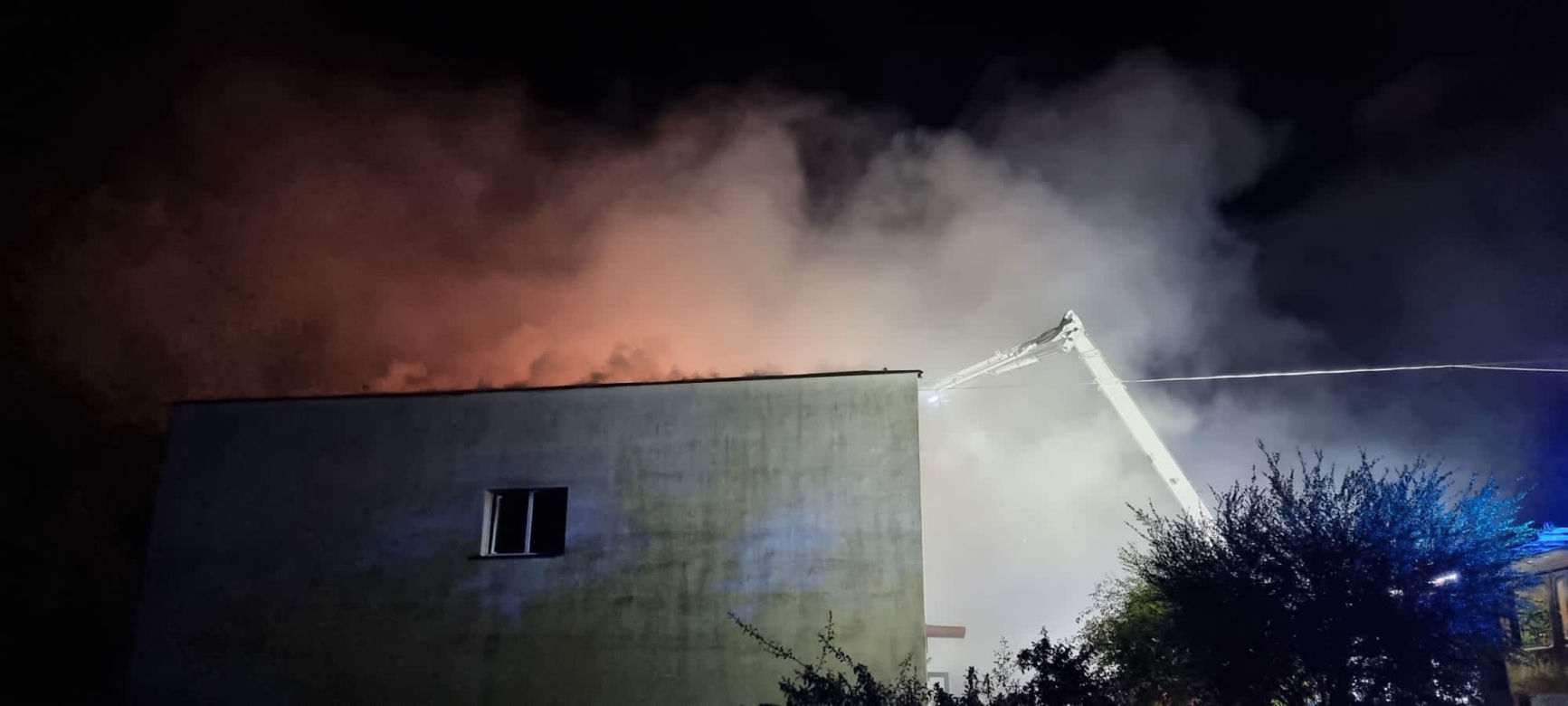 Wielki pożar na Felinie. Straty to przynajmniej pół miliona złotych